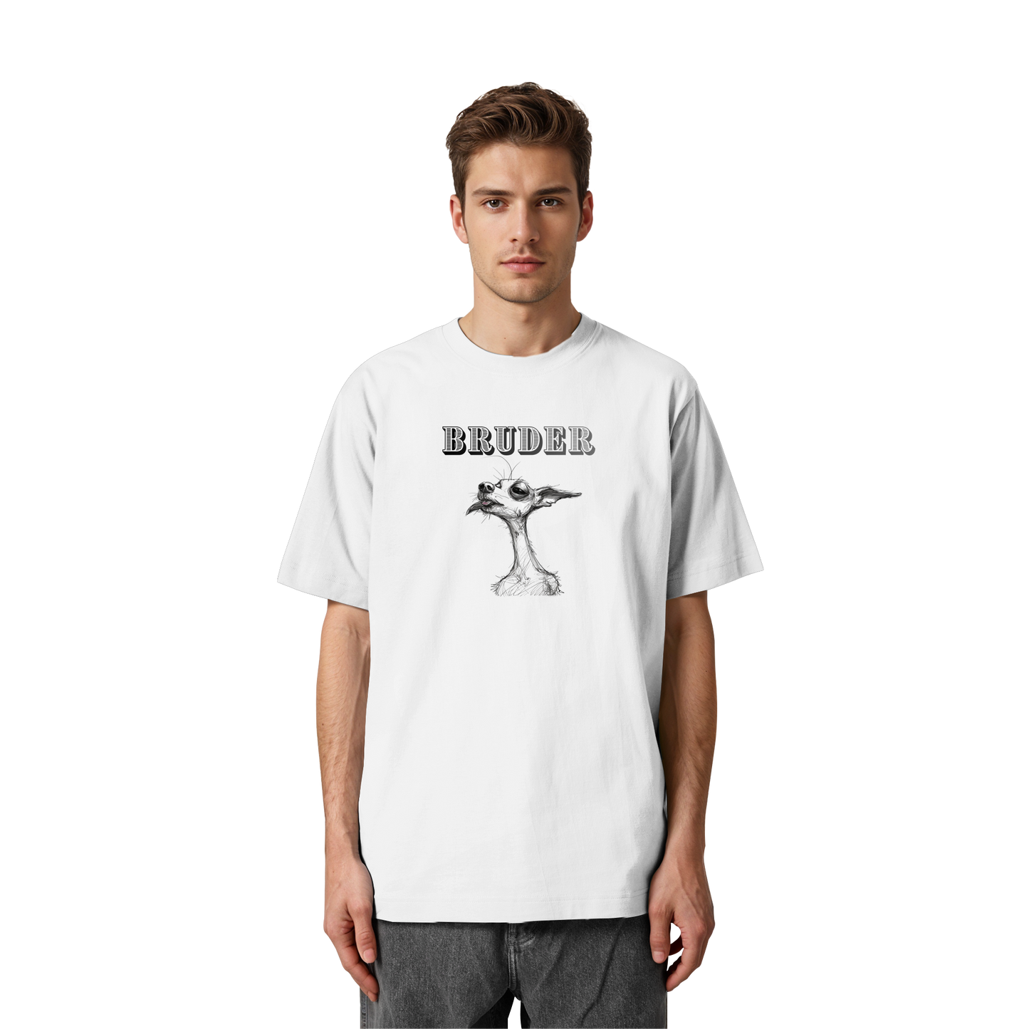 BRUDER Heavy Oversized Organic Shirt - Heavy Oversized Organic Shirt