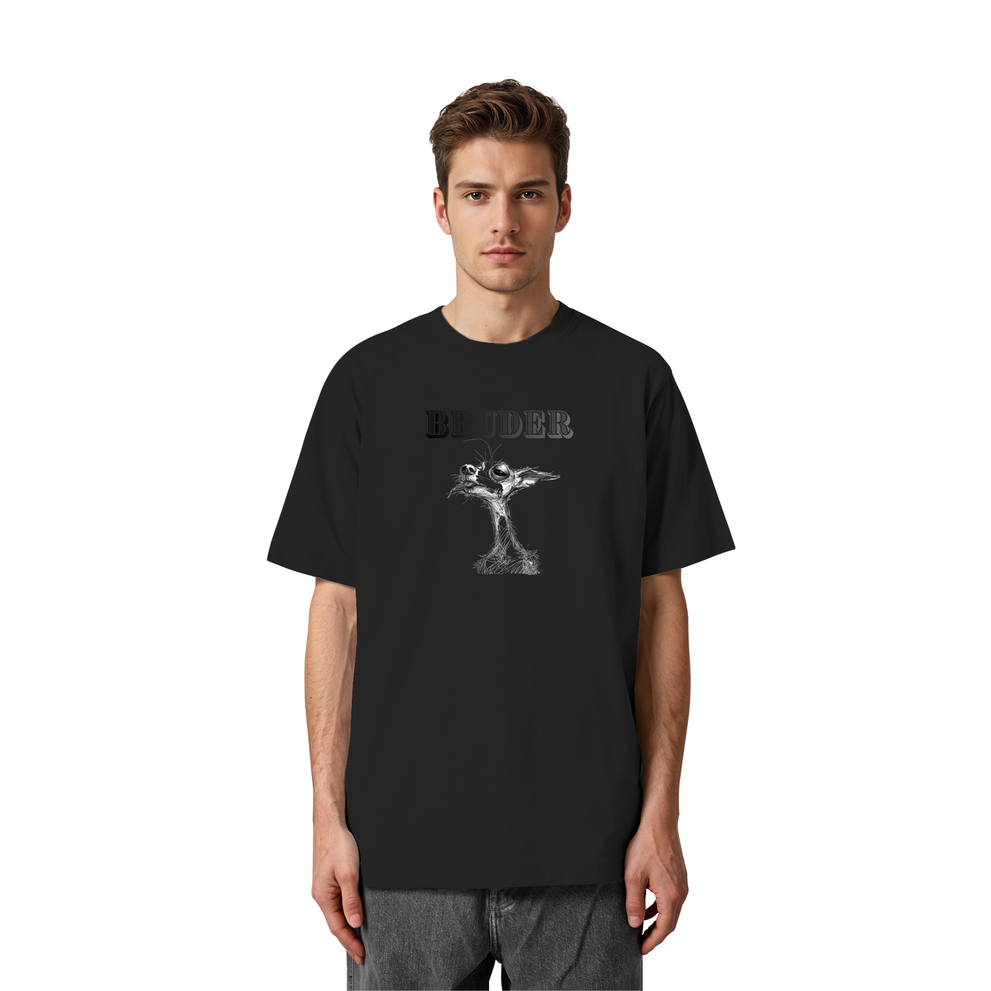 BRUDER Heavy Oversized Organic Shirt - Heavy Oversized Organic Shirt