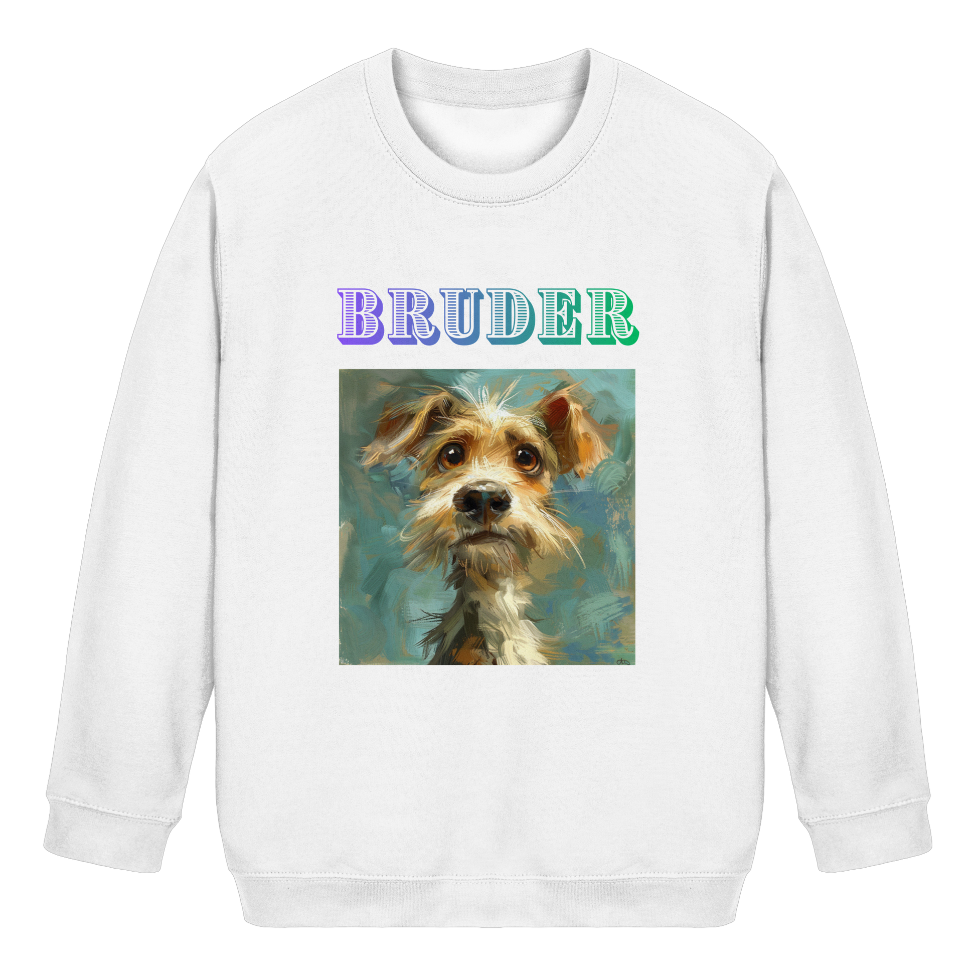 Kinder-Basic Sweatshirt-Bruder - Kids Basic Sweatshirt - SHUDOV