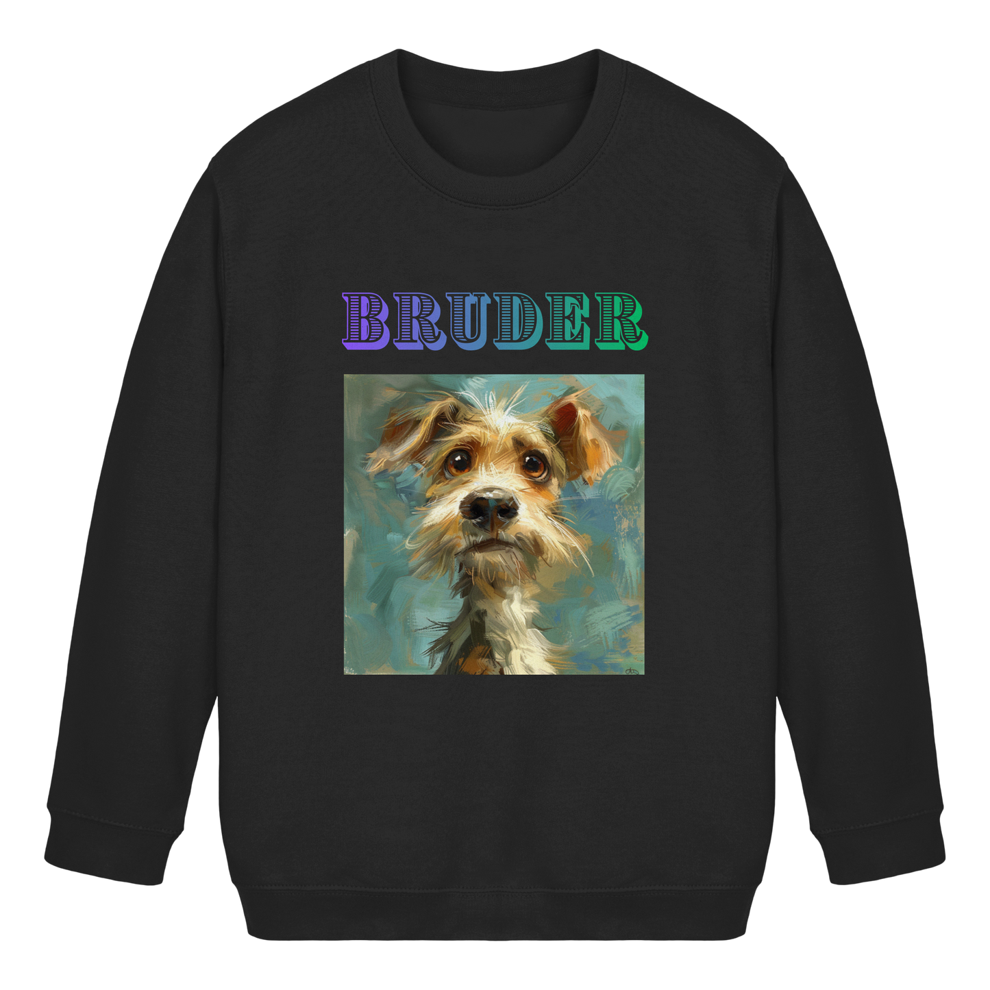 Kinder-Basic Sweatshirt-Bruder - Kids Basic Sweatshirt - SHUDOV