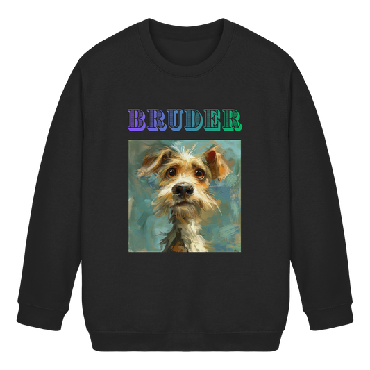 Kinder-Basic Sweatshirt-Bruder - Kids Basic Sweatshirt - SHUDOV