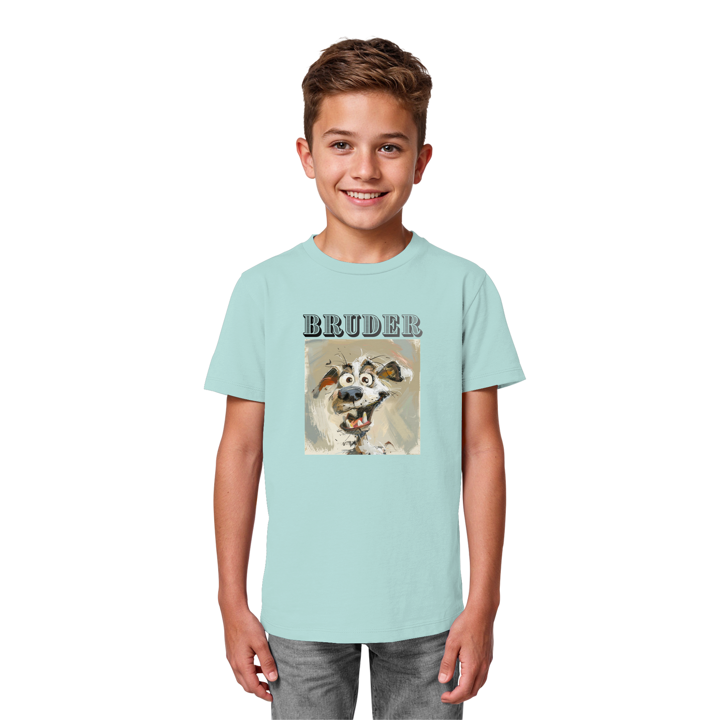 Kinder-Organic Shirt Bruder - Kids Organic Shirt - SHUDOV