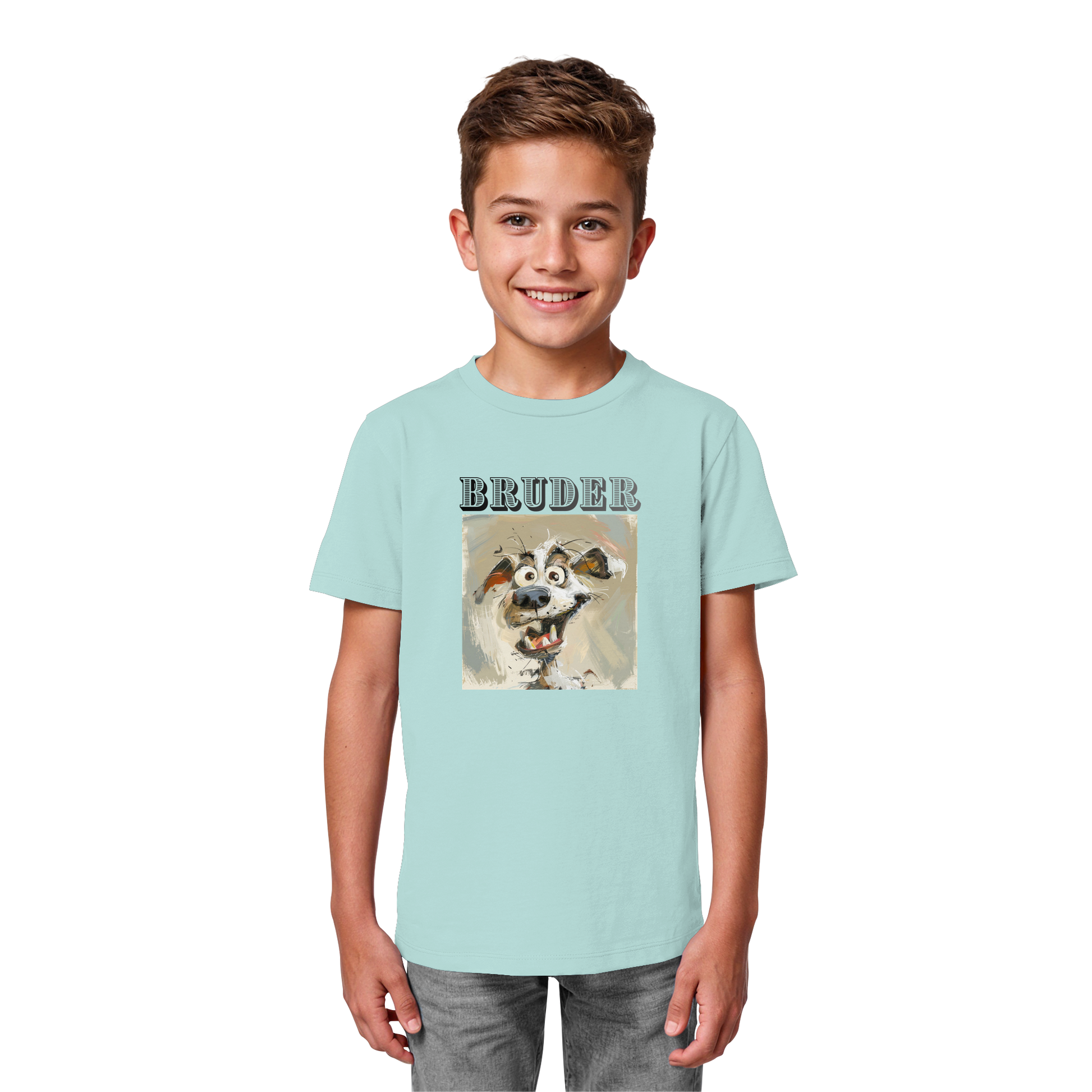 Kinder-Organic Shirt Bruder - Kids Organic Shirt - SHUDOV