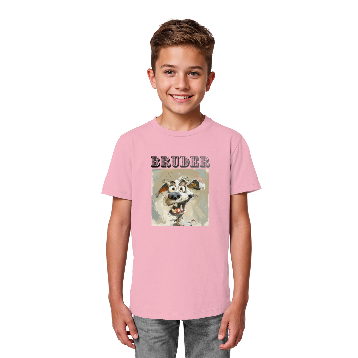 Kinder-Organic Shirt Bruder - Kids Organic Shirt - SHUDOV