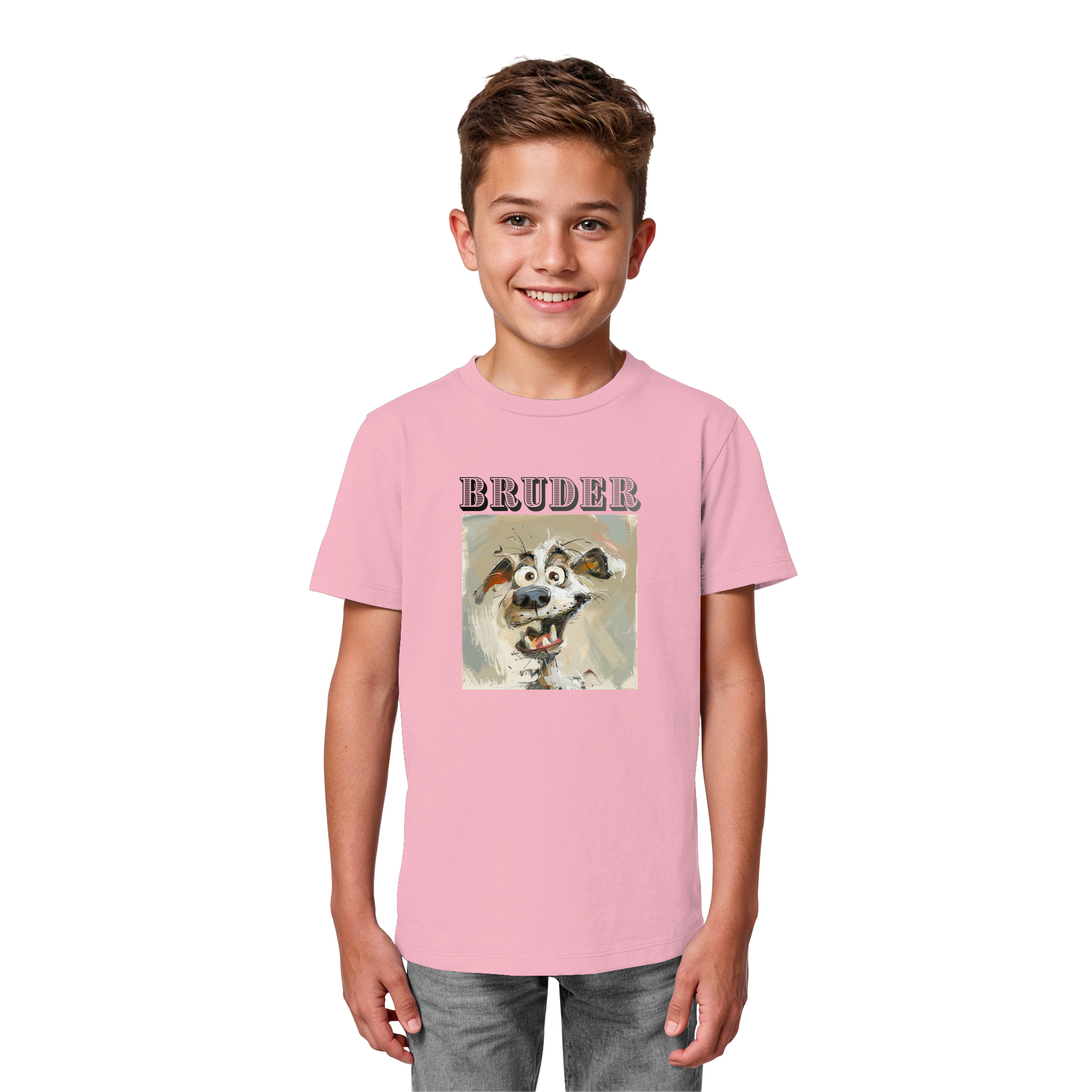 Kinder-Organic Shirt Bruder - Kids Organic Shirt - SHUDOV