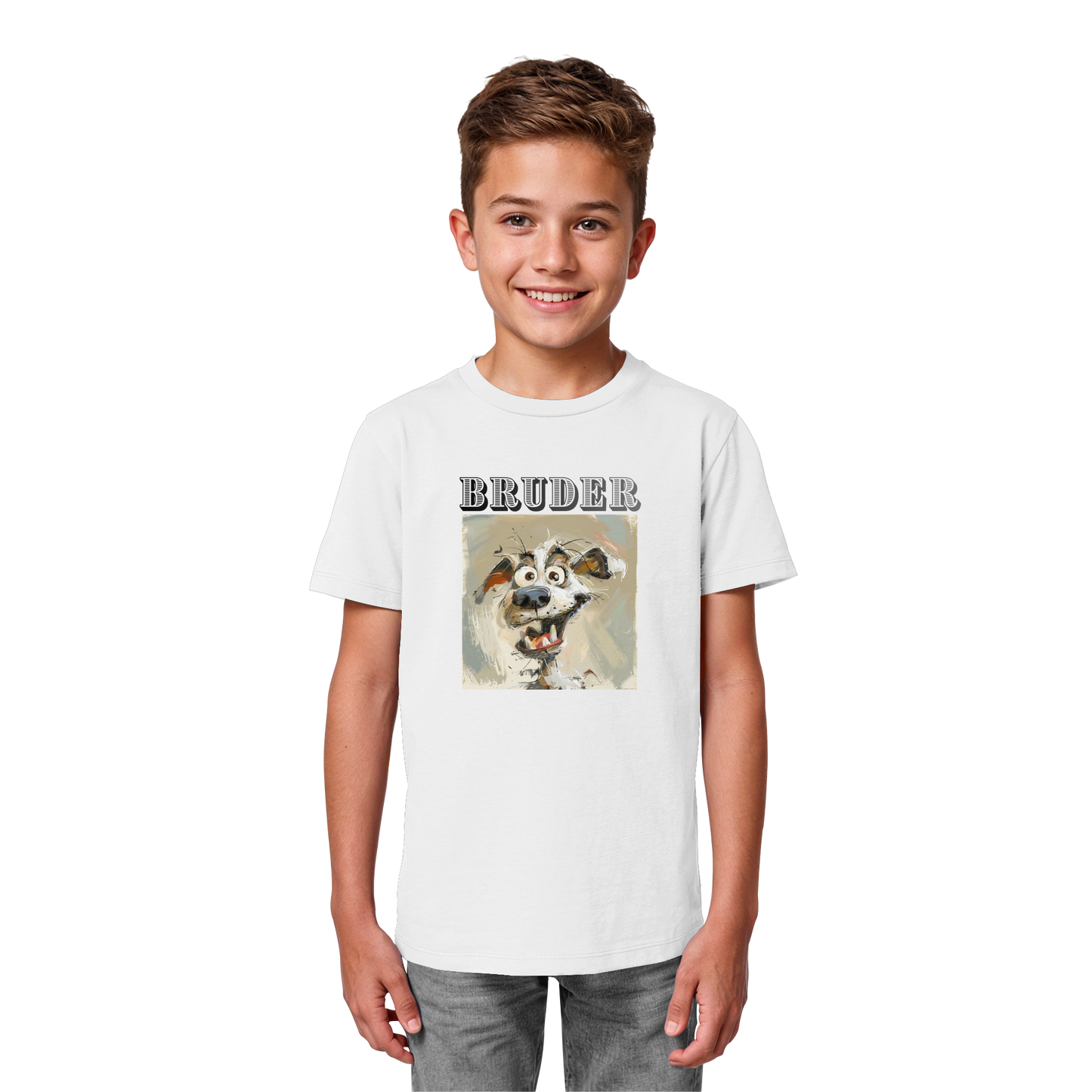 Kinder-Organic Shirt Bruder - Kids Organic Shirt - SHUDOV
