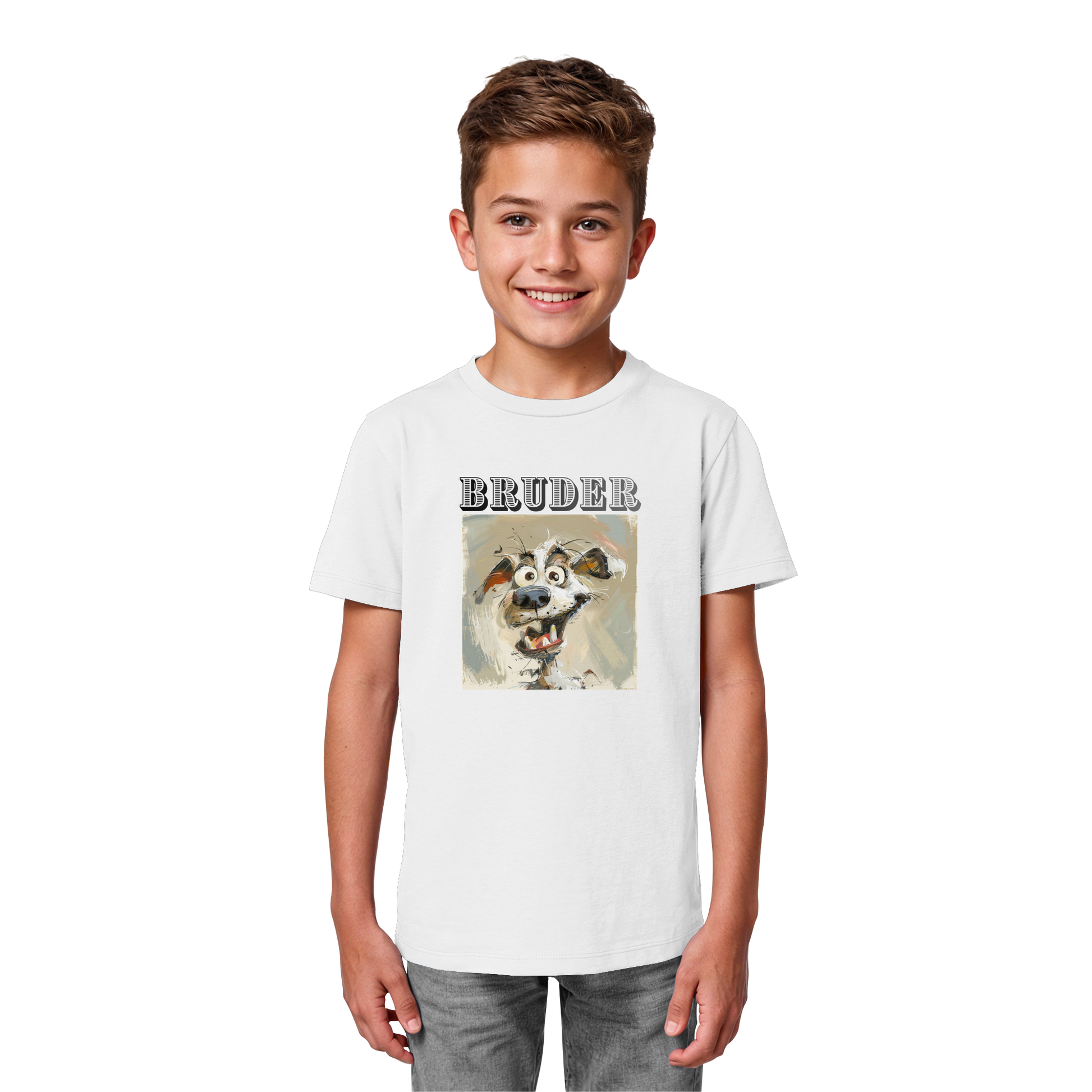 Kinder-Organic Shirt Bruder - Kids Organic Shirt - SHUDOV