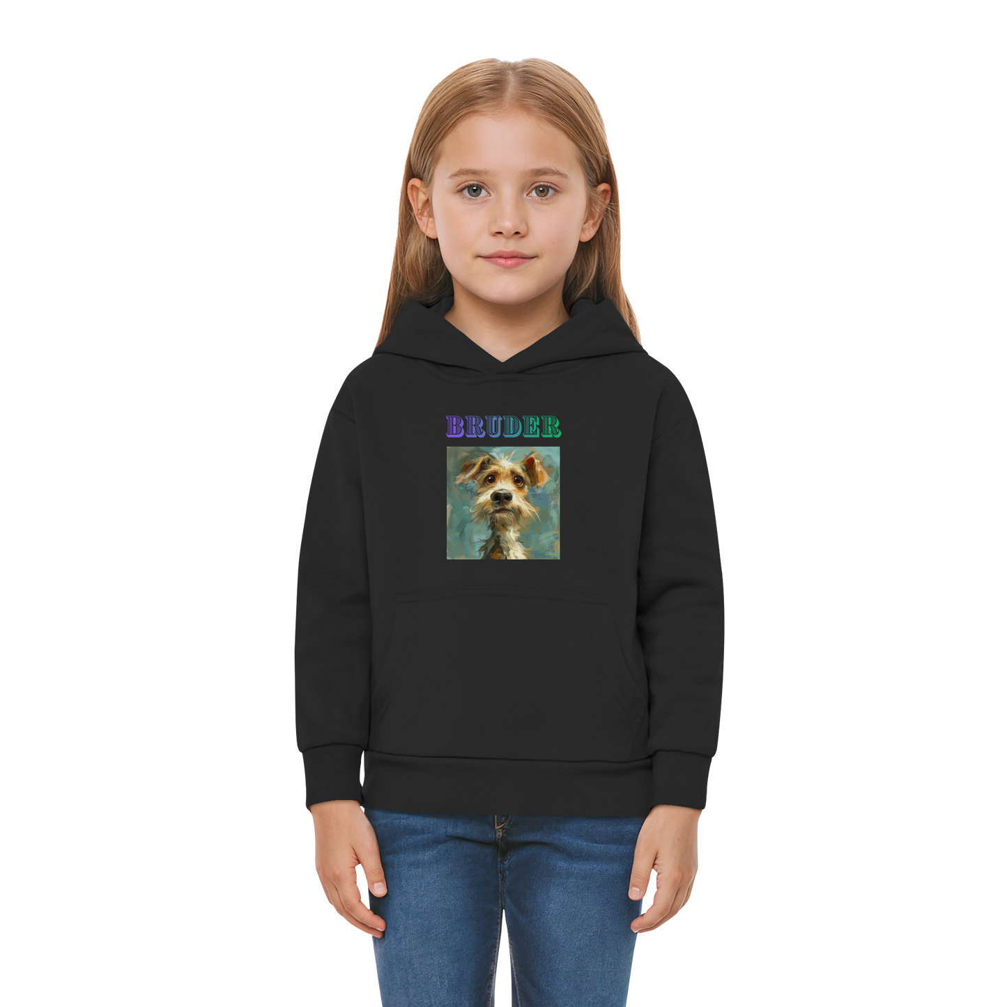 Kinder-Premium Hoodie-Bruder - Kids Premium Hoodie - SHUDOV