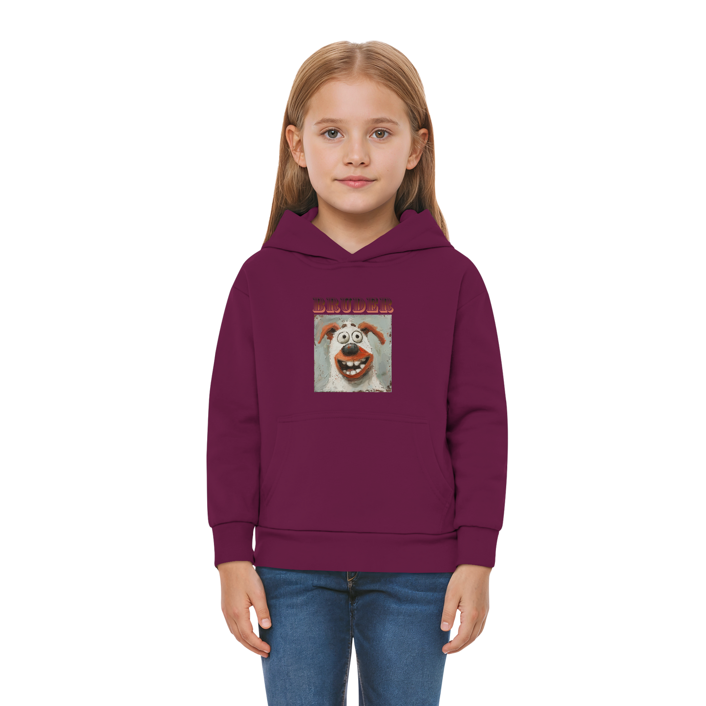 Kinder-Premium Hoodie-Bruder - Kids Premium Hoodie - SHUDOV