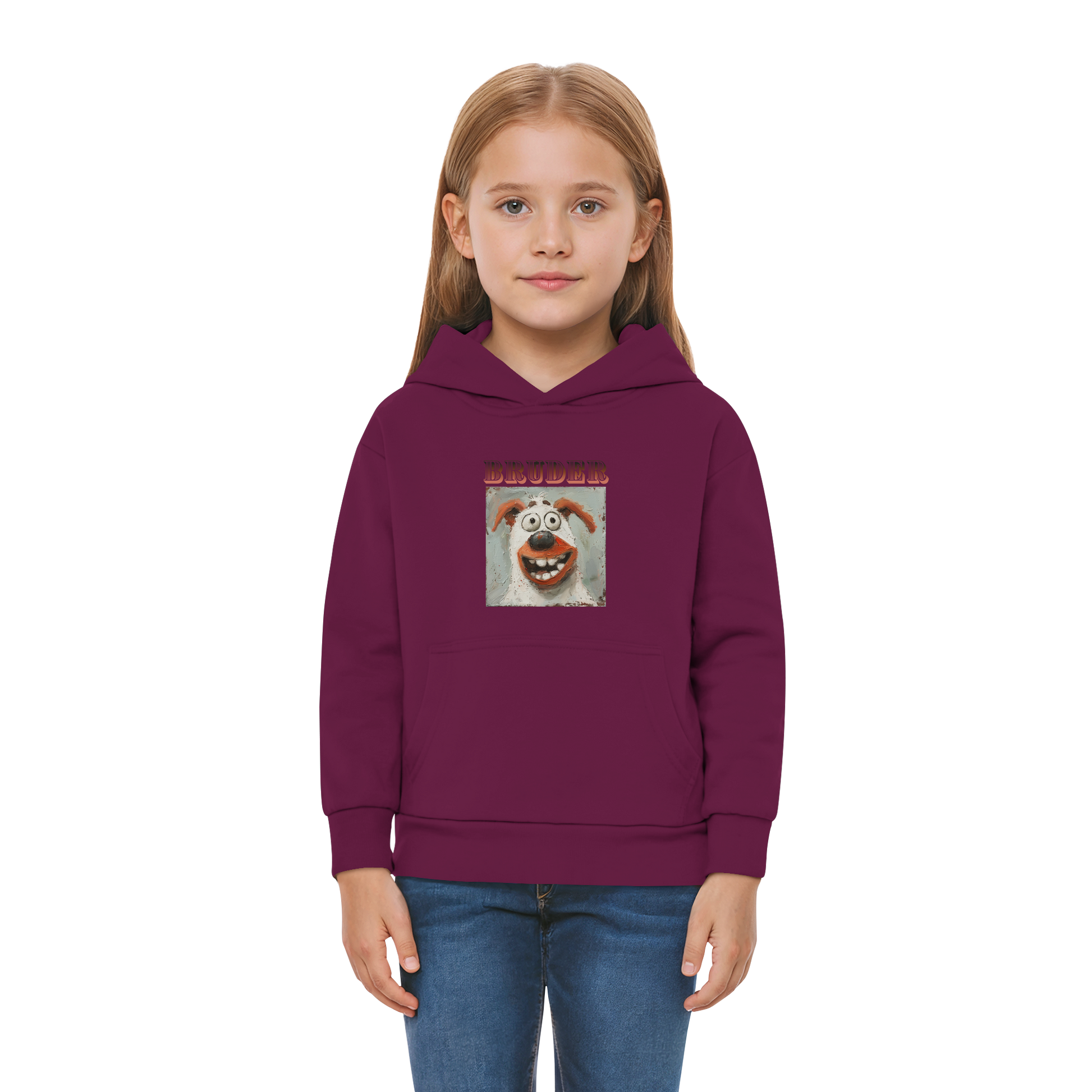 Kinder-Premium Hoodie-Bruder - Kids Premium Hoodie - SHUDOV