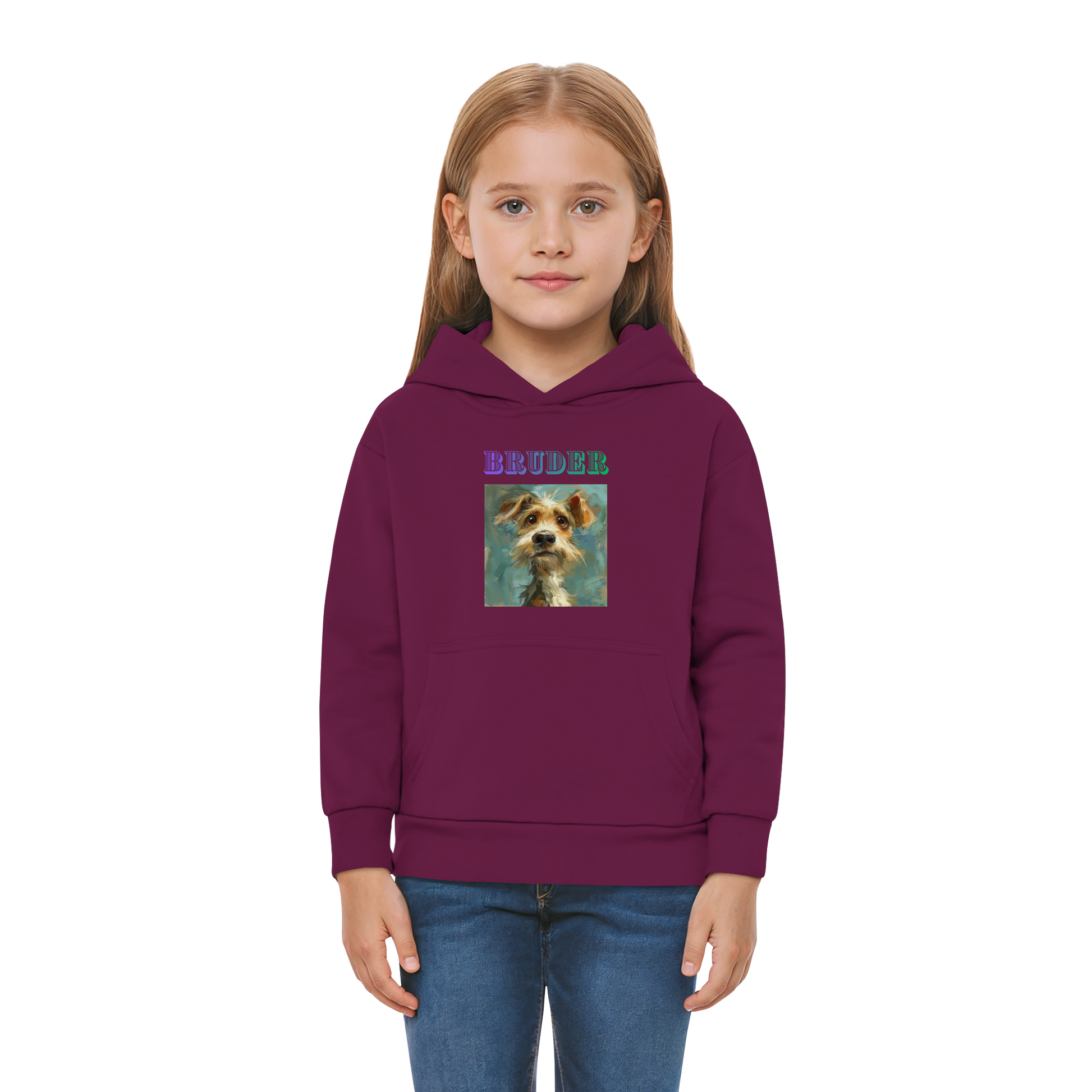 Kinder-Premium Hoodie-Bruder - Kids Premium Hoodie - SHUDOV