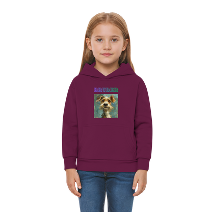 Kinder-Premium Hoodie-Bruder - Kids Premium Hoodie - SHUDOV