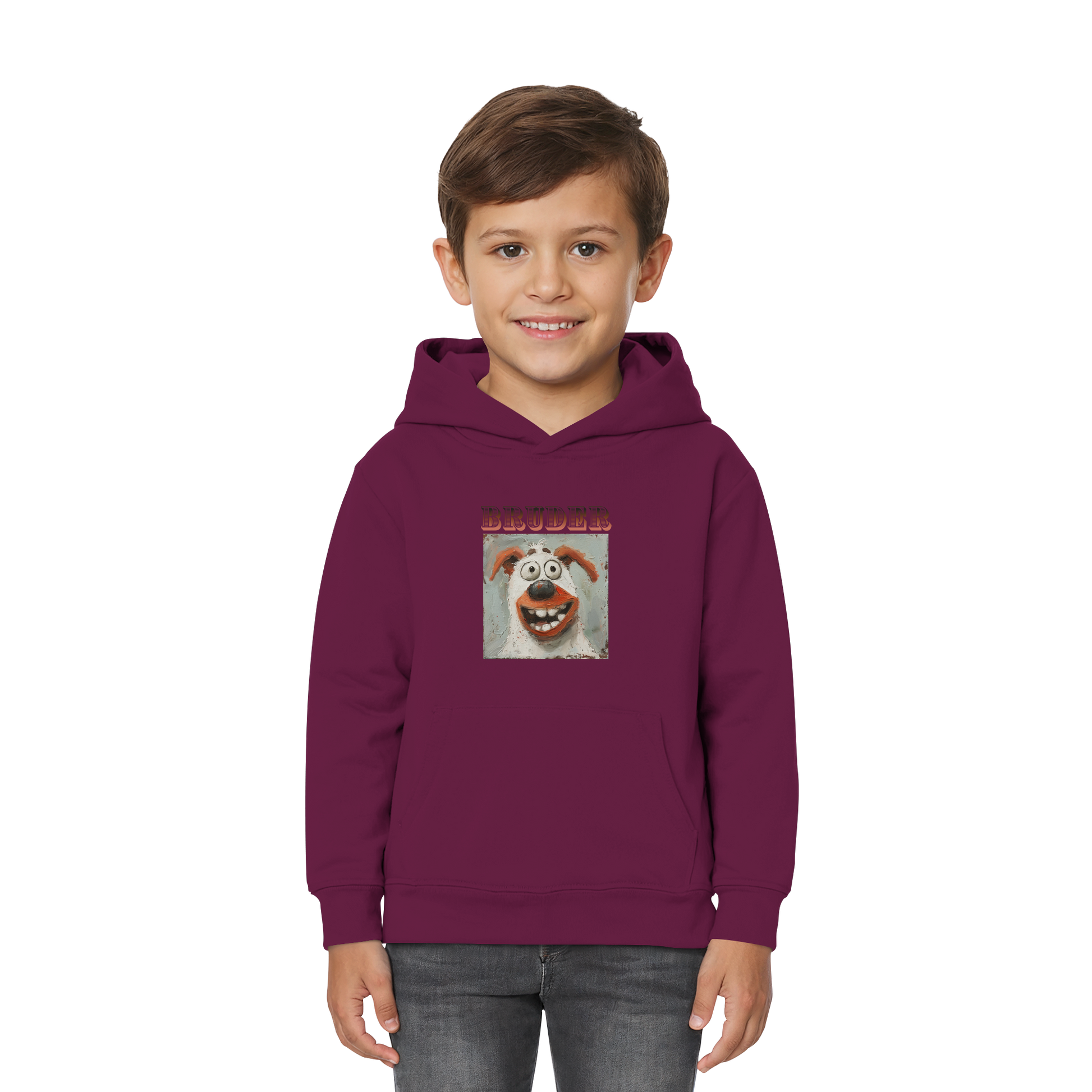 Kinder-Premium Hoodie-Bruder - Kids Premium Hoodie - SHUDOV