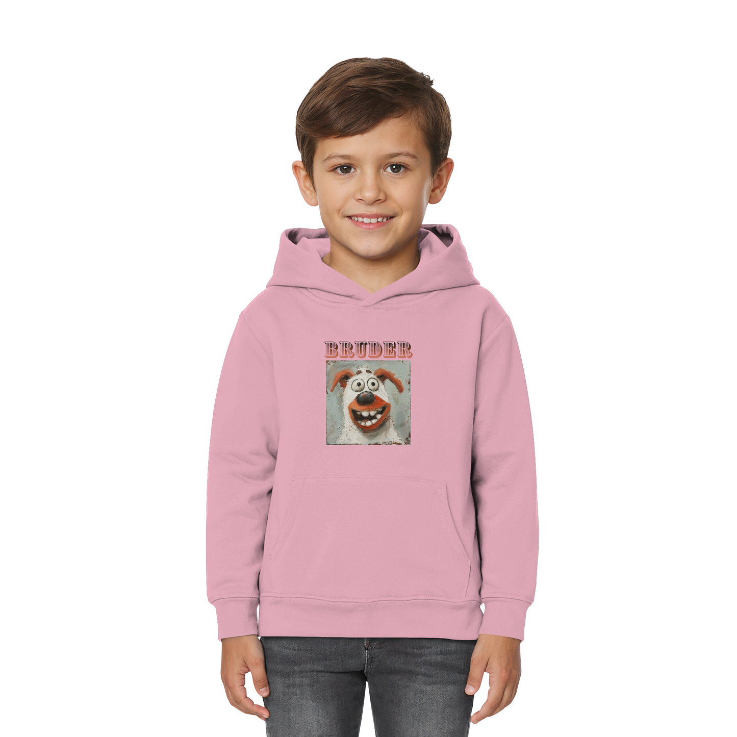 Kinder-Premium Hoodie-Bruder - Kids Premium Hoodie - SHUDOV