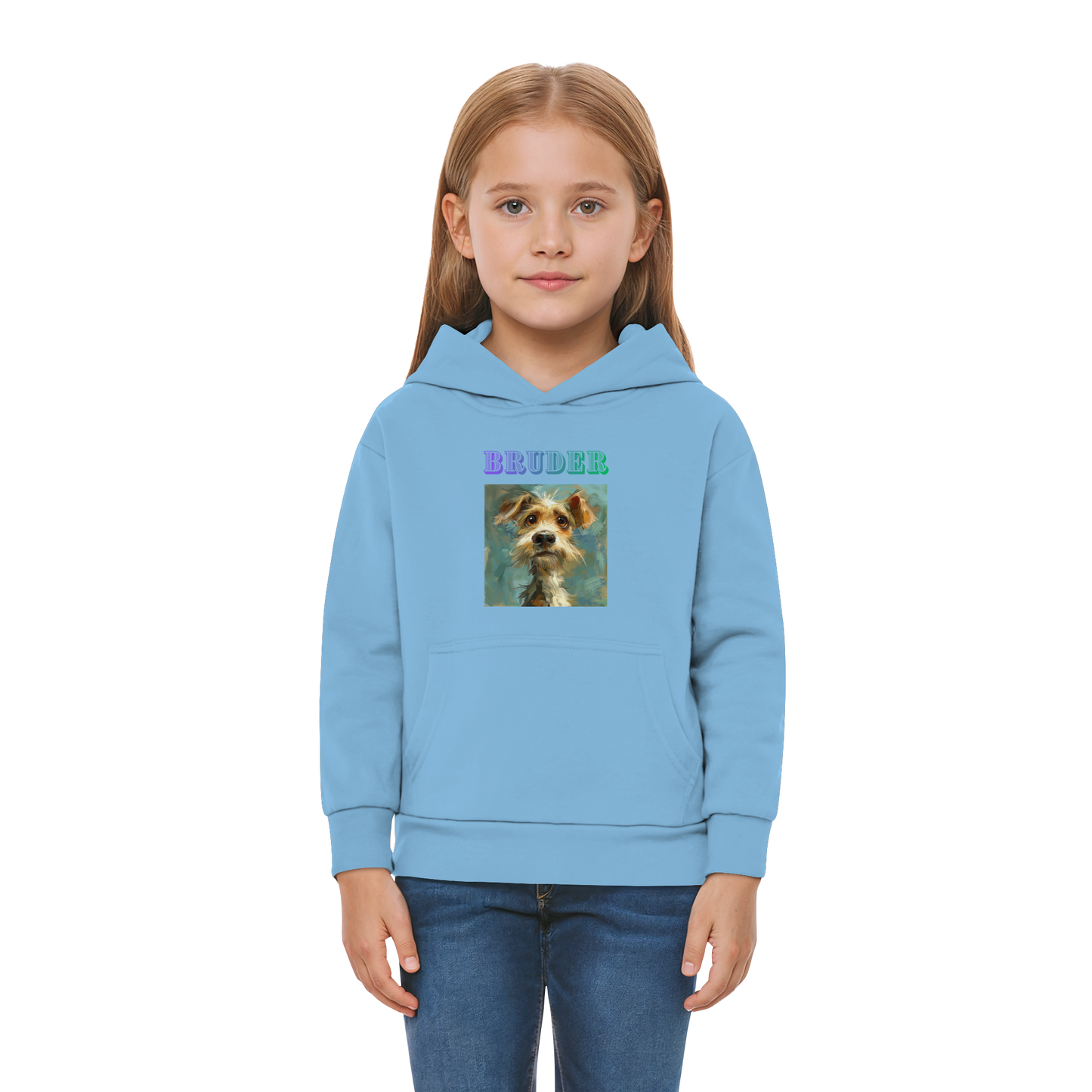 Kinder-Premium Hoodie-Bruder - Kids Premium Hoodie - SHUDOV