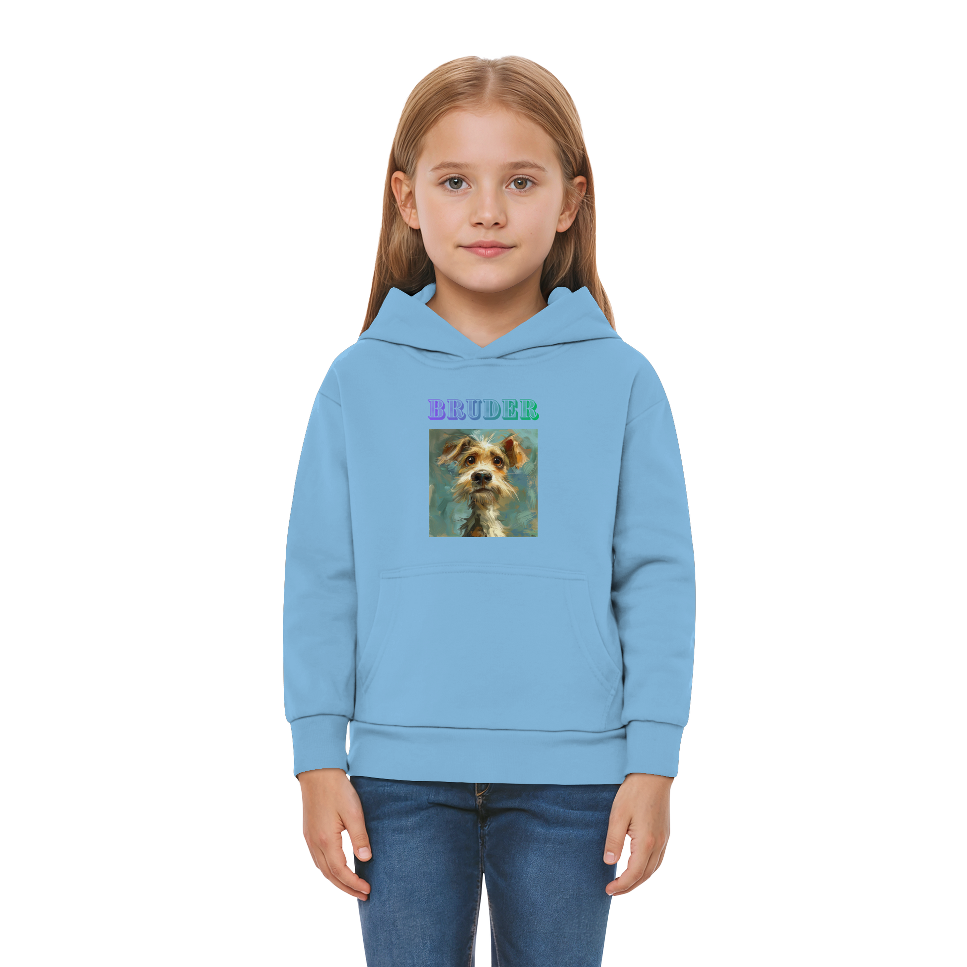 Kinder-Premium Hoodie-Bruder - Kids Premium Hoodie - SHUDOV