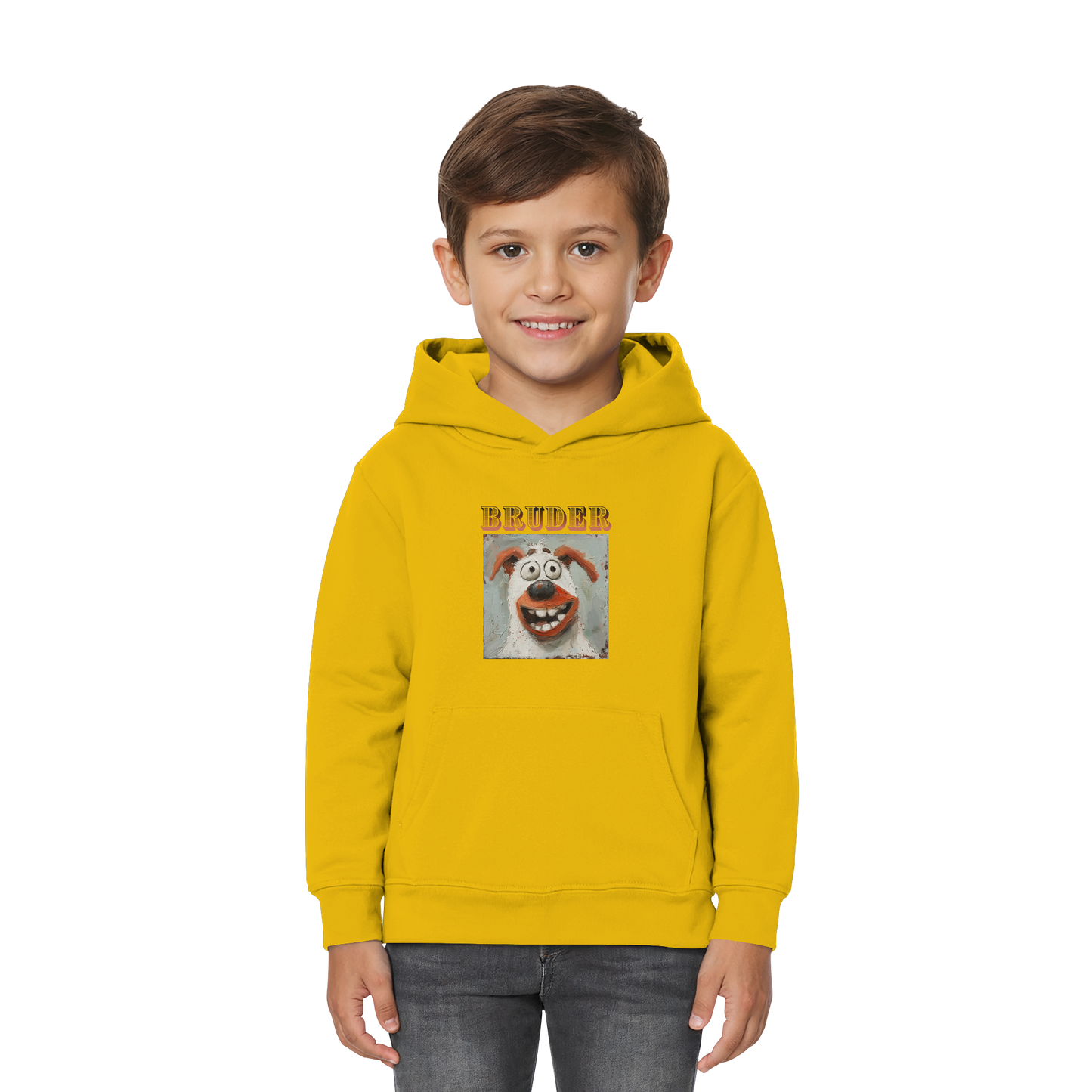 Kinder-Premium Hoodie-Bruder - Kids Premium Hoodie - SHUDOV